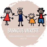 Logotipas - Basakojė vaikystė