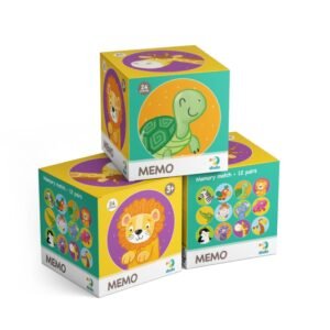 DODO mini atminties žaidimas Laukiniai gyvūnai