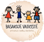 Basakojė vaikystė - logo